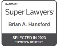 Brian Hansford 2023 Super Lawyer